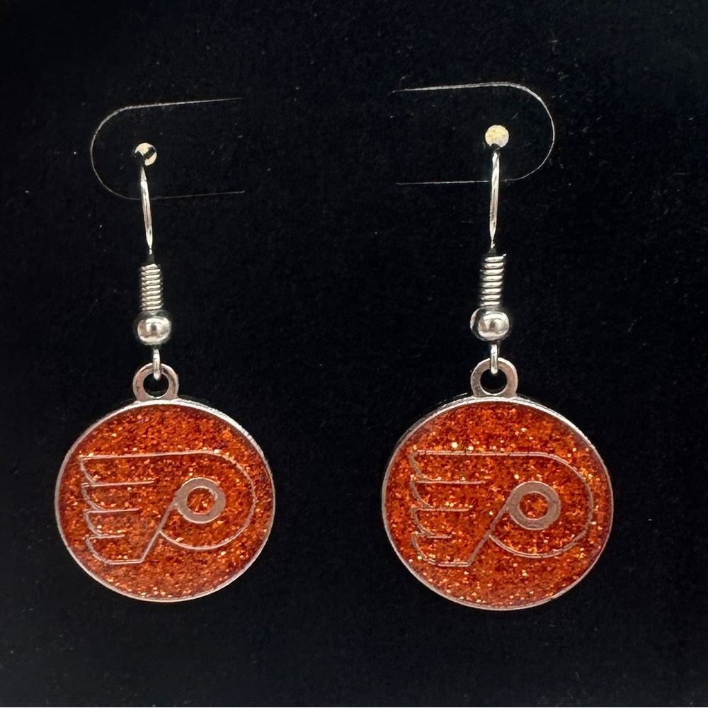 Philadelphia Flyers Earrings - Picture 2 of 4